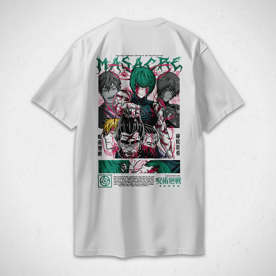 Polera Maki - Jujutsu Kaisen v4 5