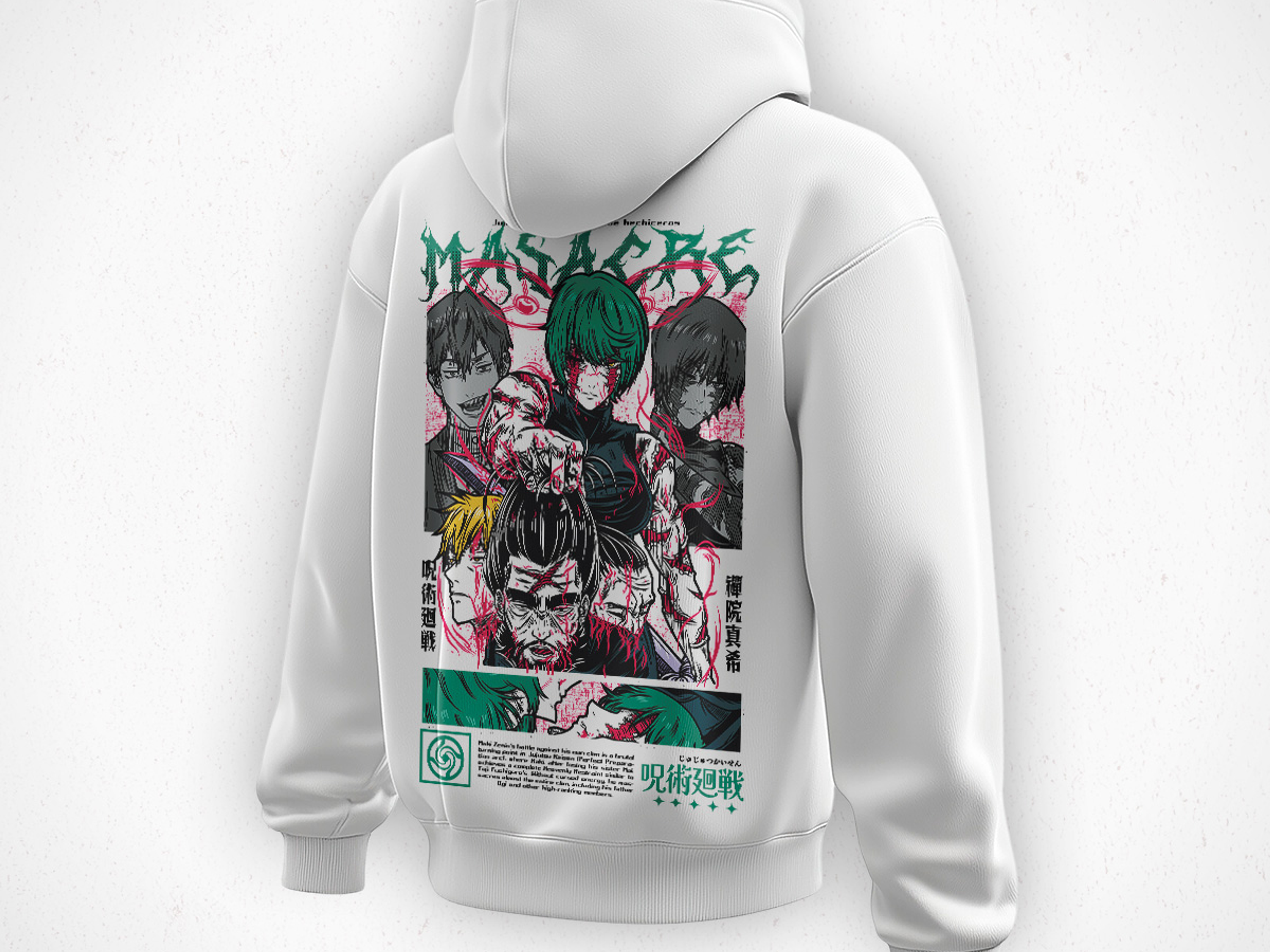 Hoodie Maki - Jujutsu Kaisen v4 5