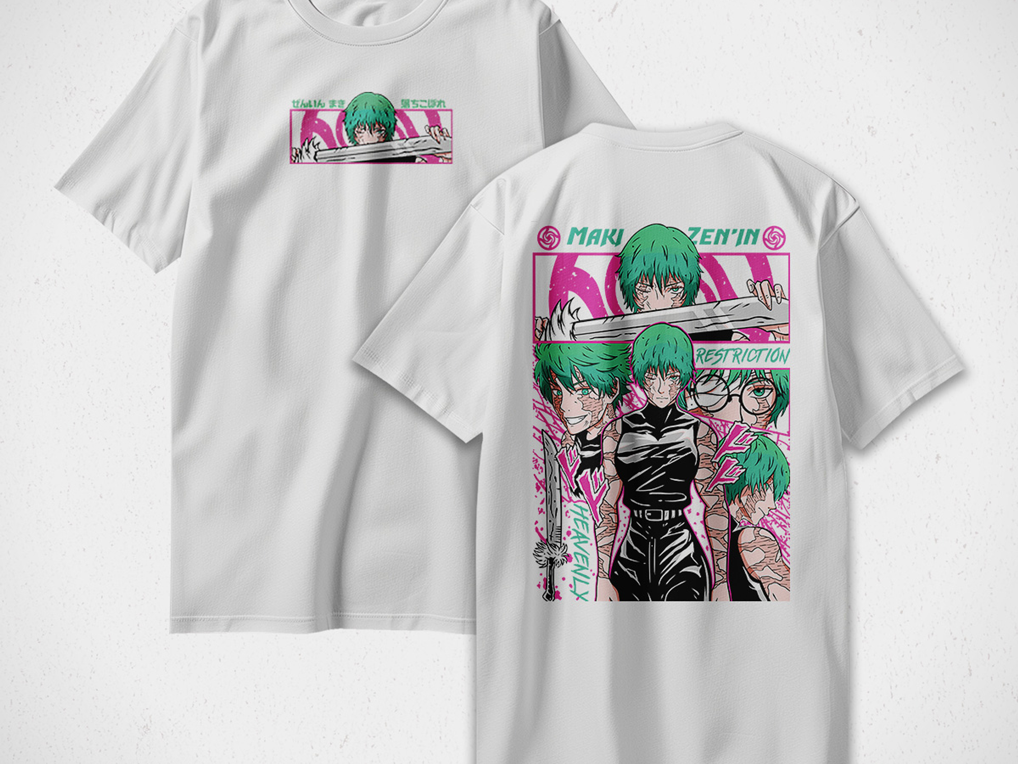 Polera Maki - Jujutsu Kaisen v5 4