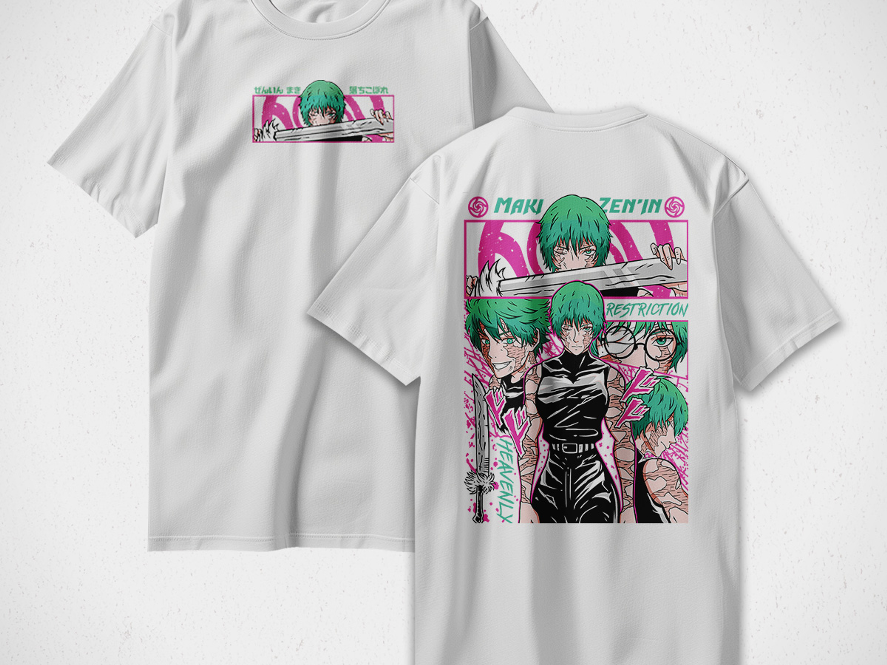 Polera Maki - Jujutsu Kaisen v5 4