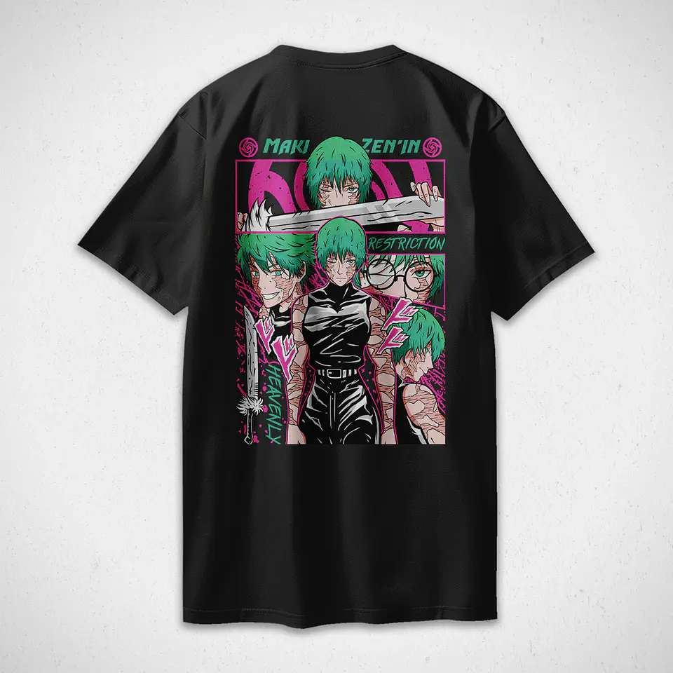 Polera Maki - Jujutsu Kaisen v5 2