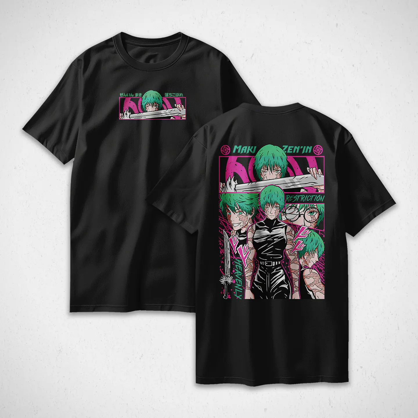 Polera Maki - Jujutsu Kaisen v5 1