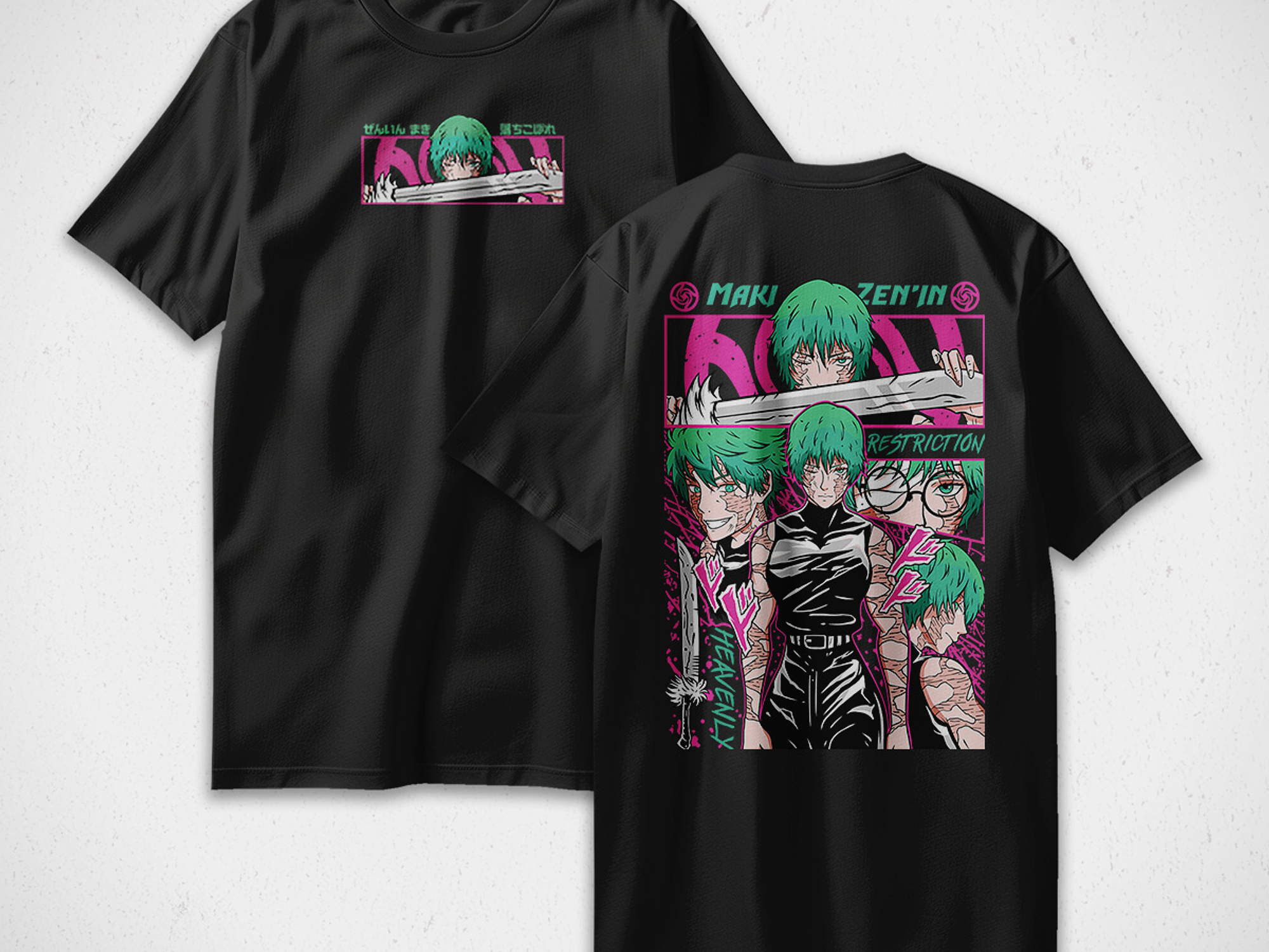 Polera Maki - Jujutsu Kaisen v5 1