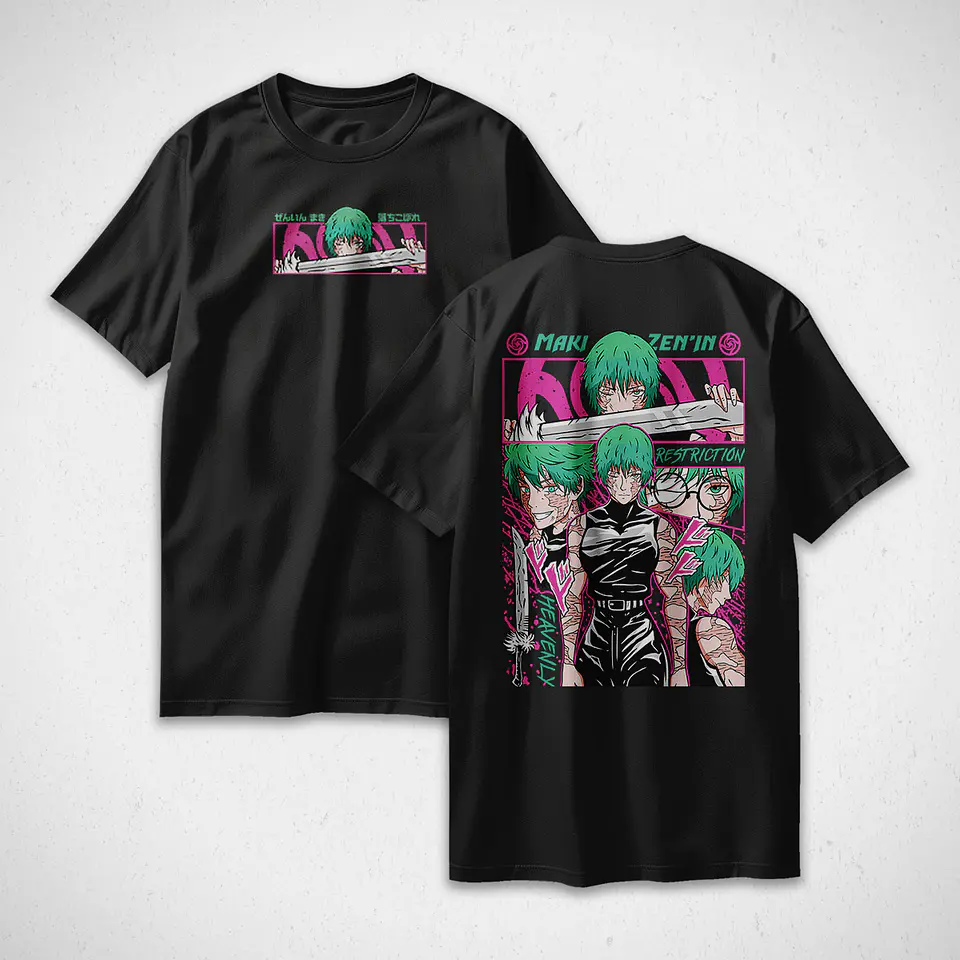 Polera Maki - Jujutsu Kaisen v5 1