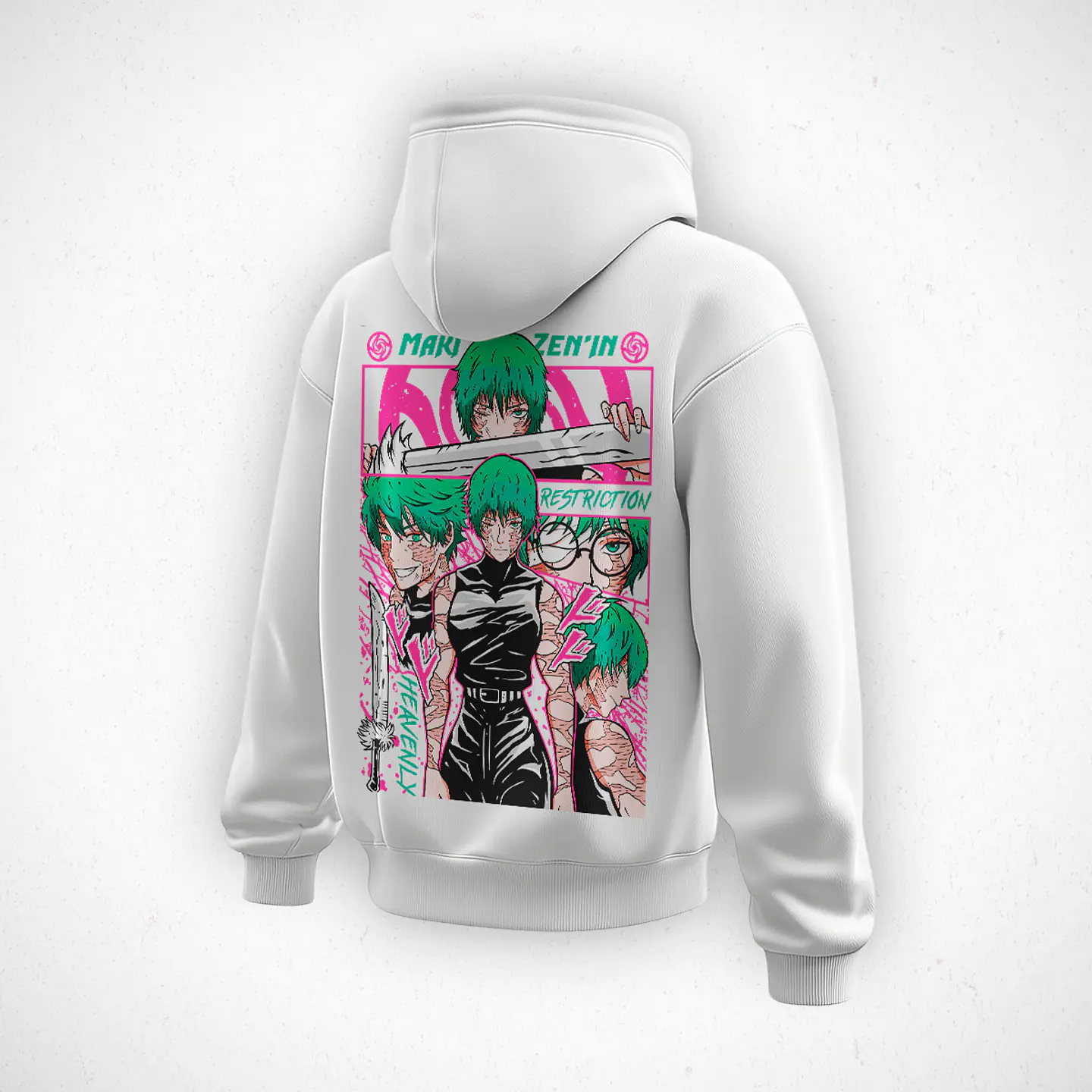 Hoodie Maki - Jujutsu Kaisen v5 5