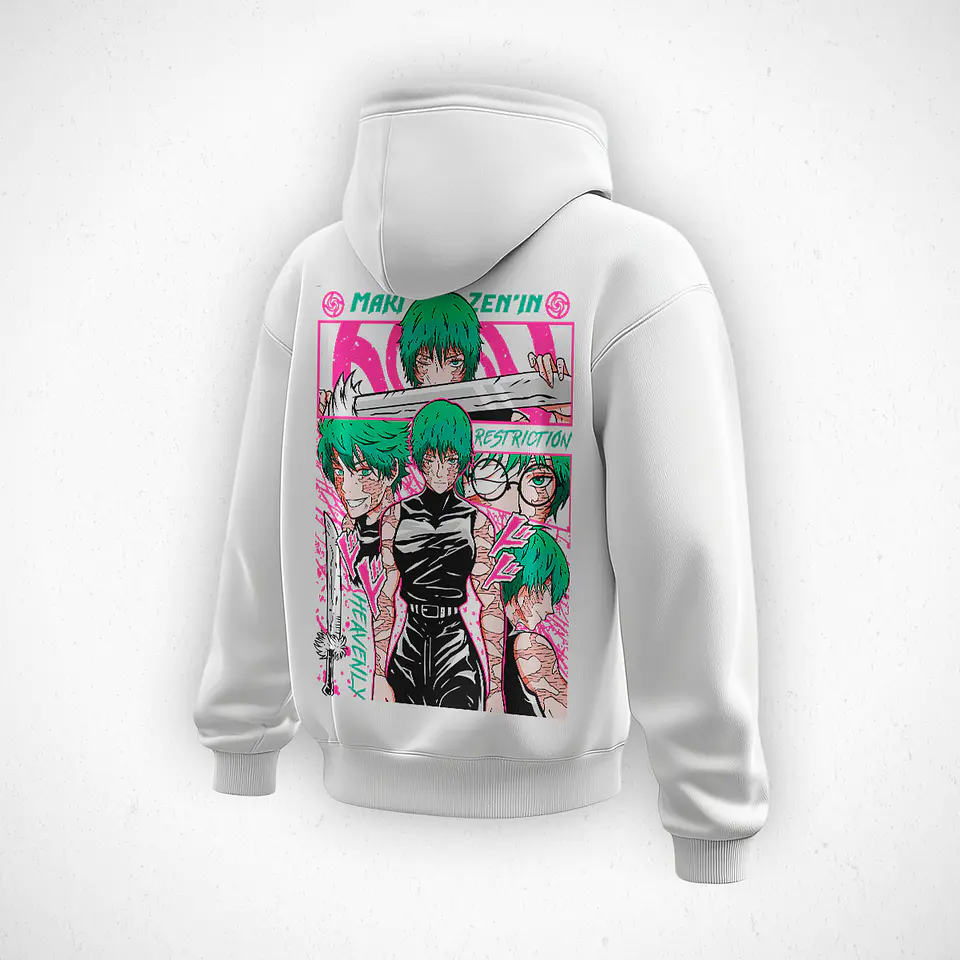 Hoodie Maki - Jujutsu Kaisen v5 5