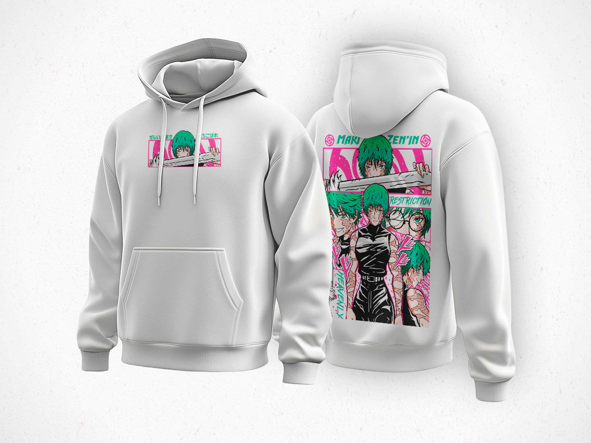 Hoodie Maki - Jujutsu Kaisen v5 4