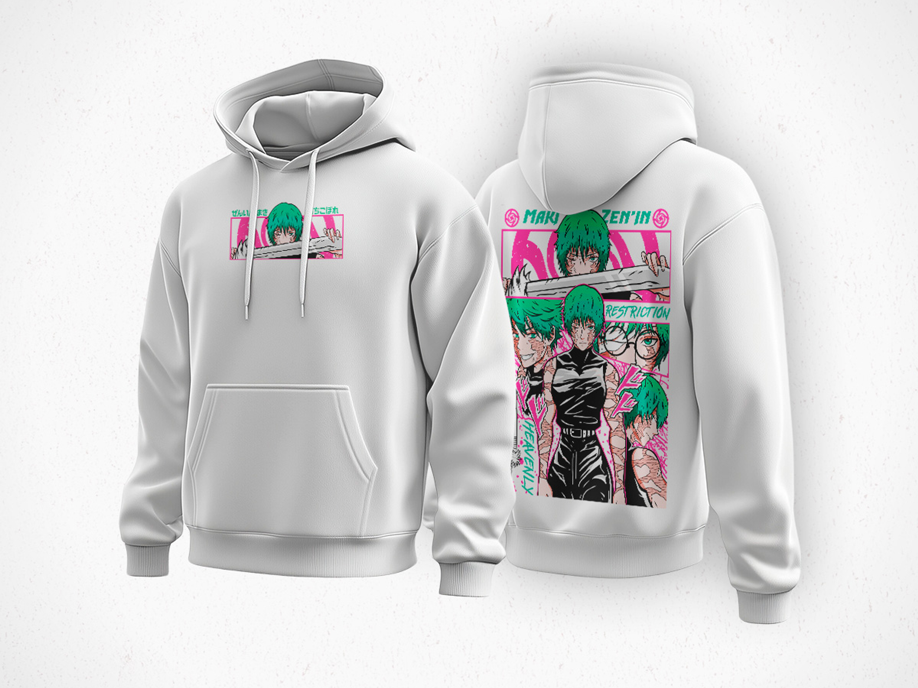 Hoodie Maki - Jujutsu Kaisen v5 4