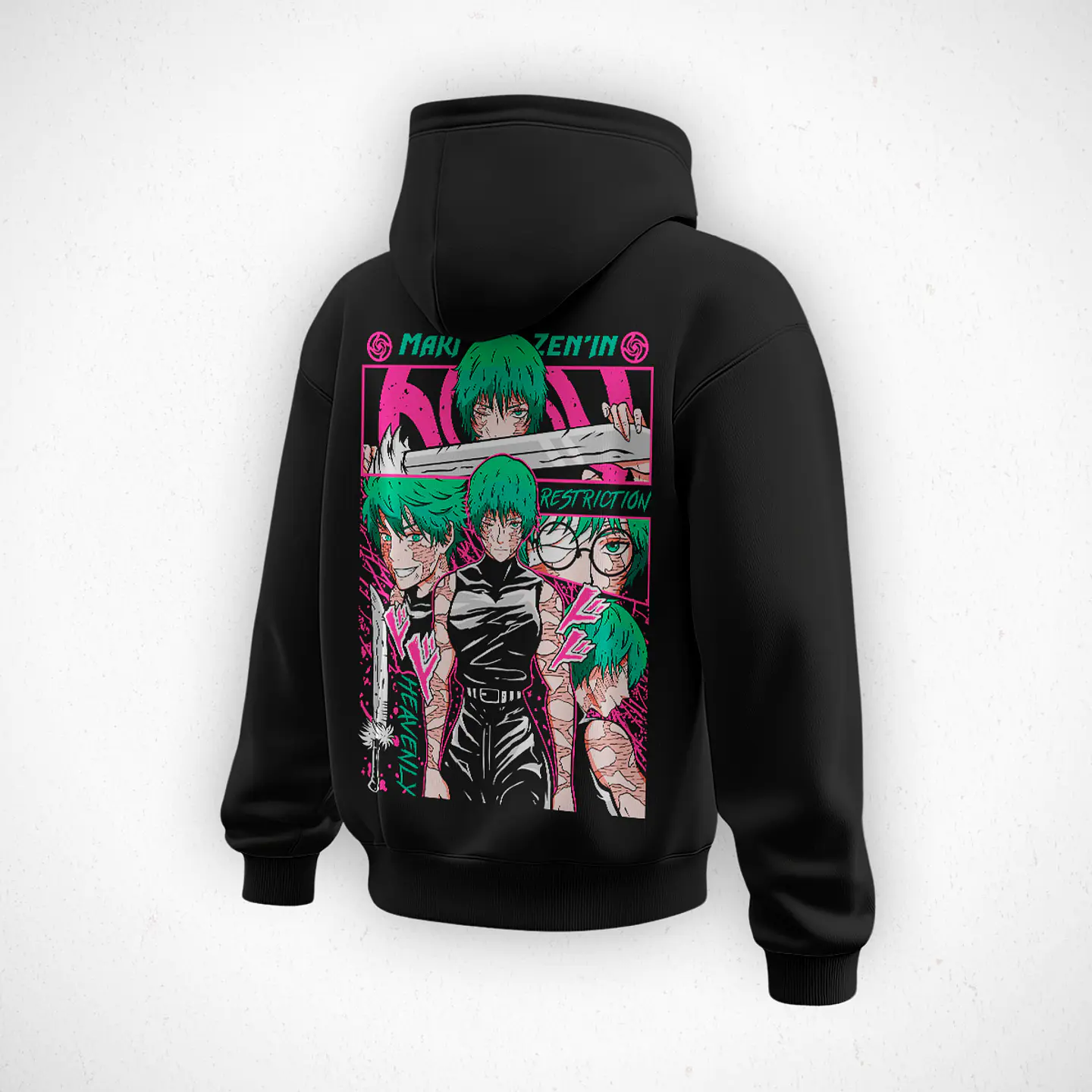 Hoodie Maki - Jujutsu Kaisen v5 2