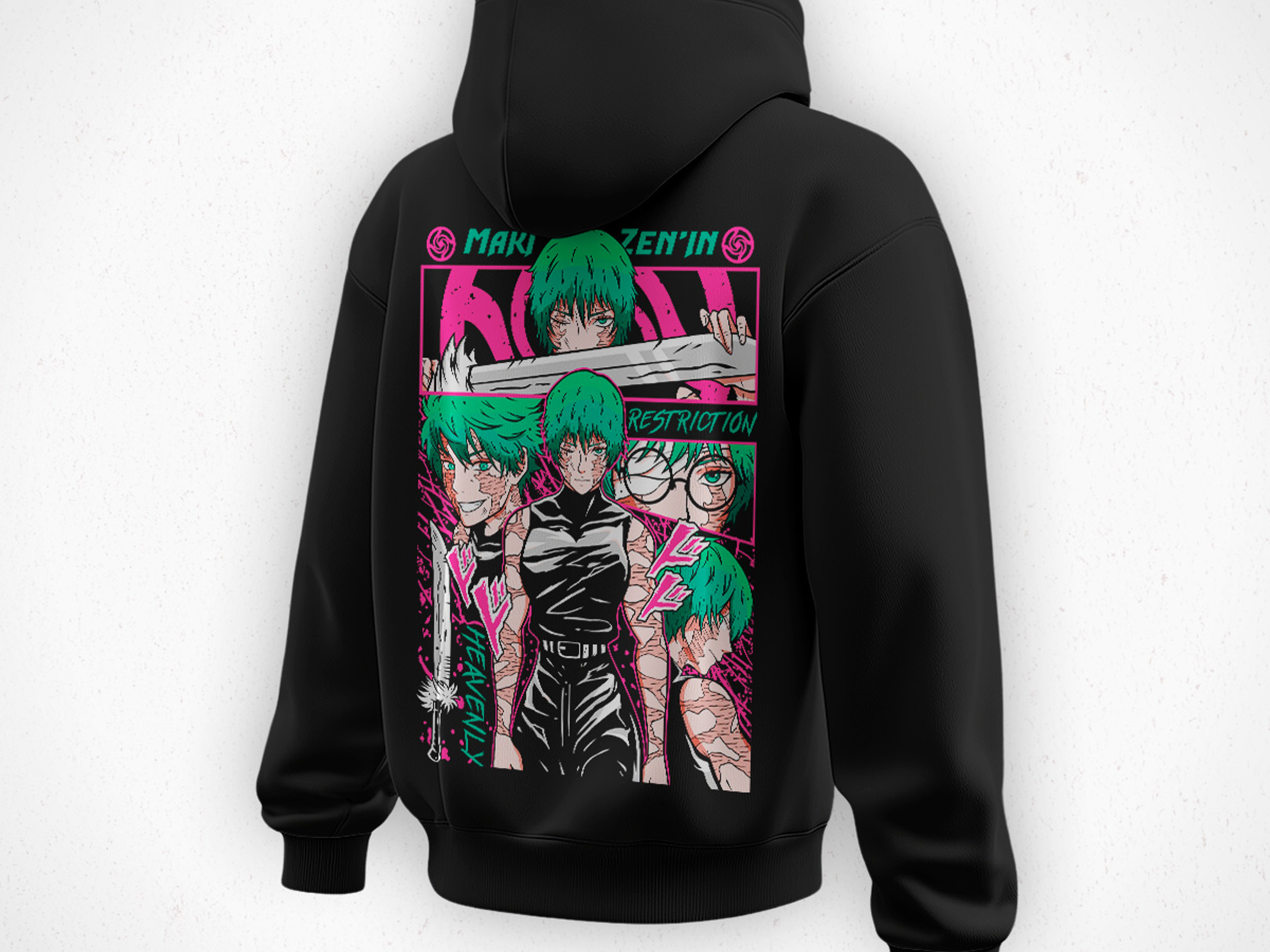 Hoodie Maki - Jujutsu Kaisen v5 2