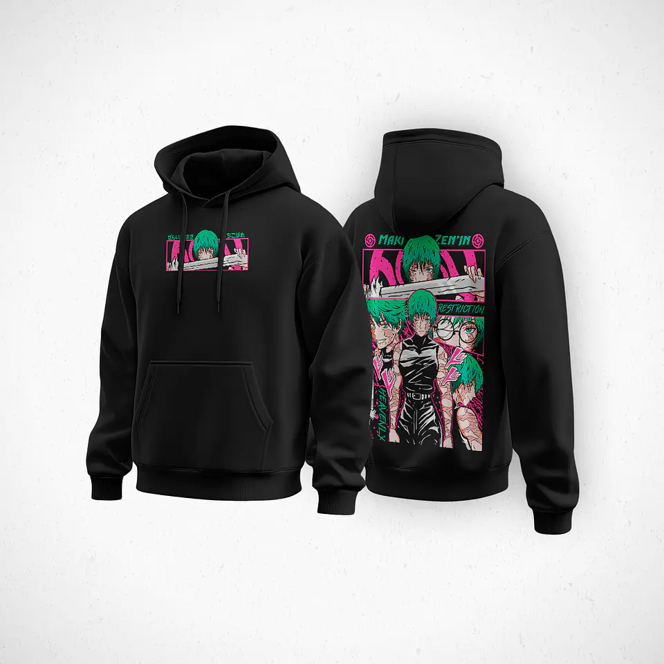 Hoodie Maki - Jujutsu Kaisen v5 1
