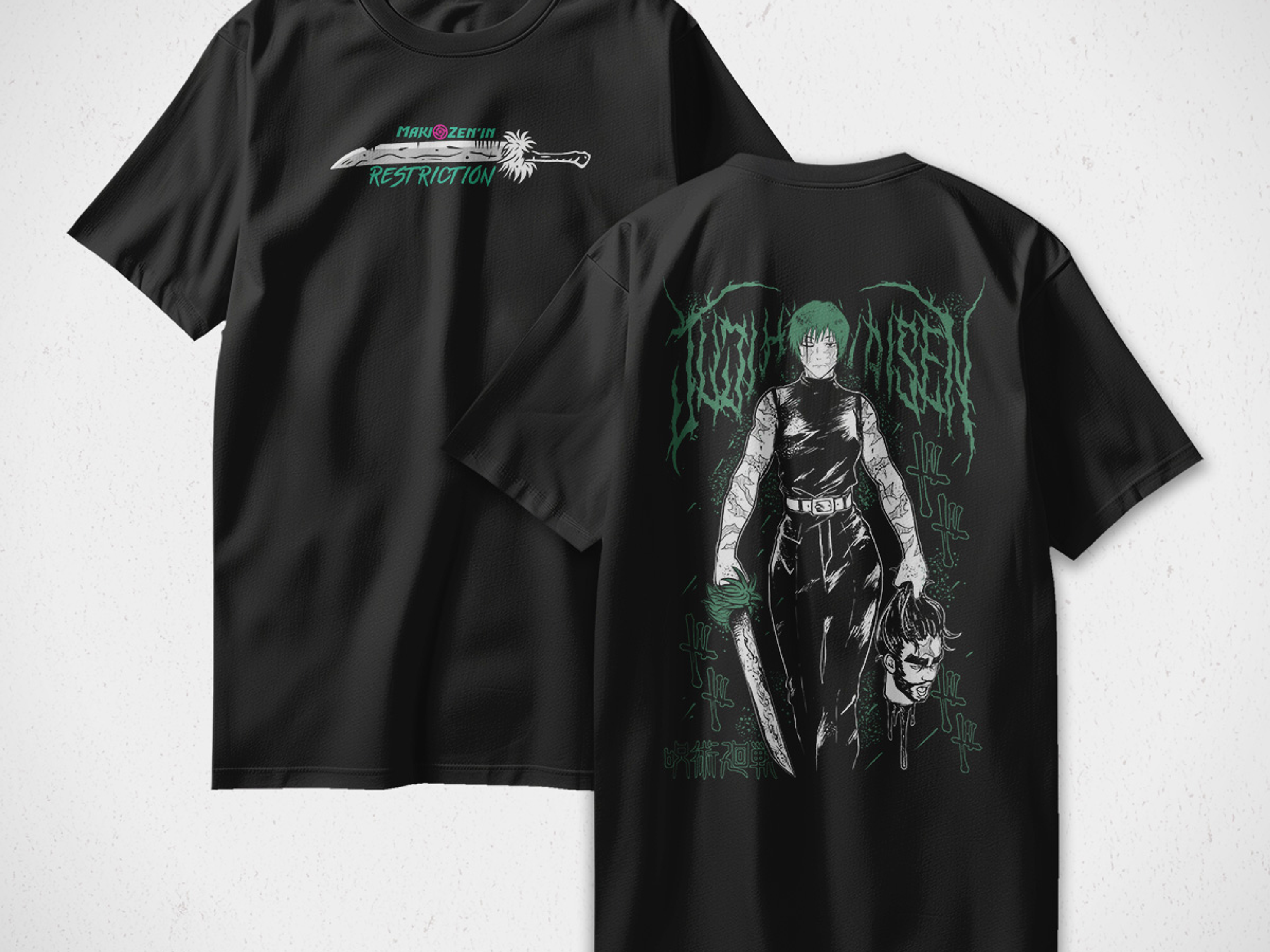 Polera Maki - Jujutsu Kaisen v6 1