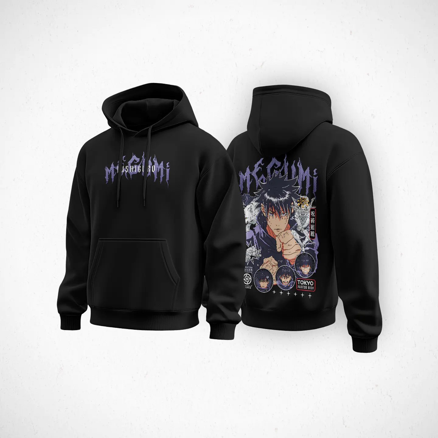 Hoodie Megumi Fushiguro - Jujutsu Kaisen v1 1
