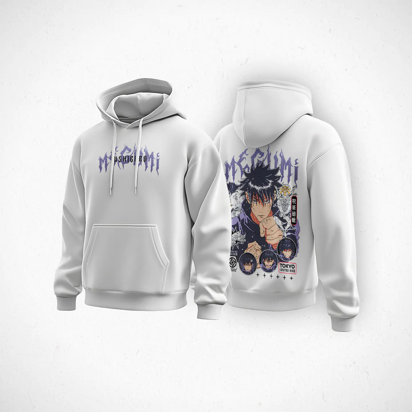 Hoodie Megumi Fushiguro - Jujutsu Kaisen v1 4