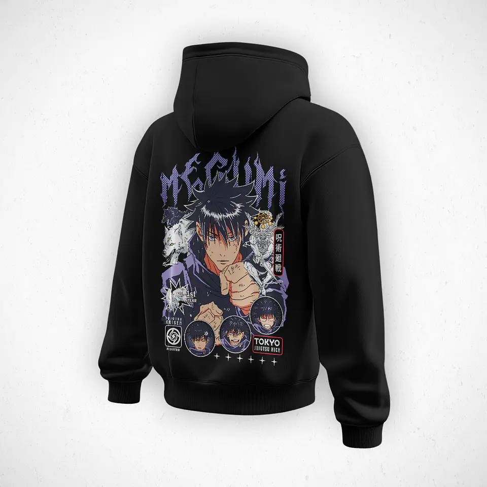 Hoodie Megumi Fushiguro - Jujutsu Kaisen v1 2