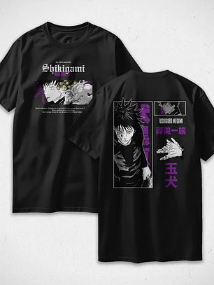 Polera Megumi Fushiguro - Jujutsu Kaisen v2