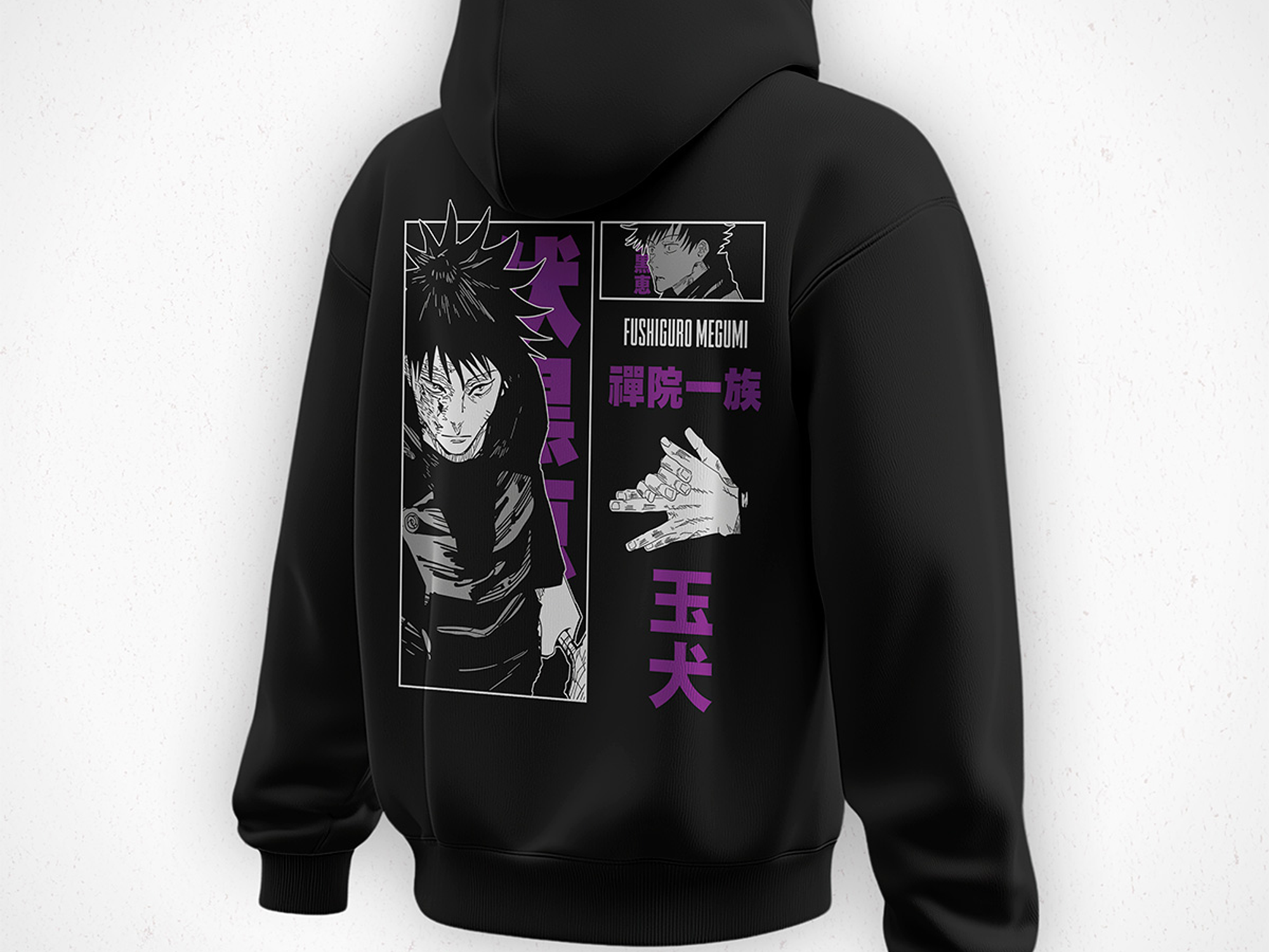 Hoodie Megumi Fushiguro - Jujutsu Kaisen v2 2