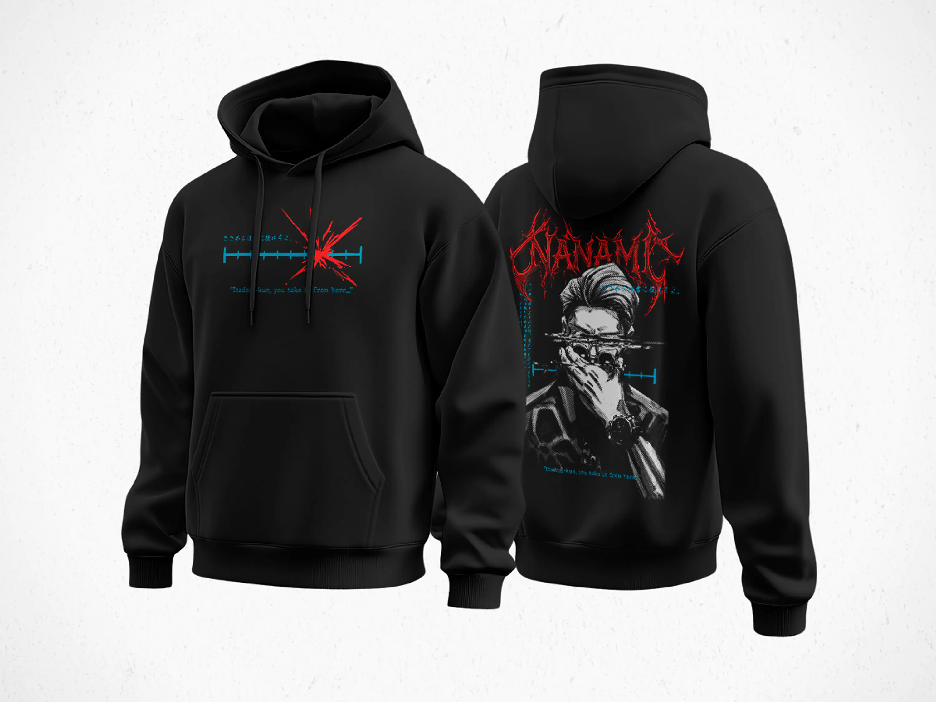 Hoodie Nanami - Jujutsu Kaisen v4 1