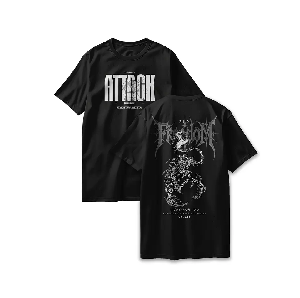 Polera Shingeki no Kyojin – Freedom Edition 4