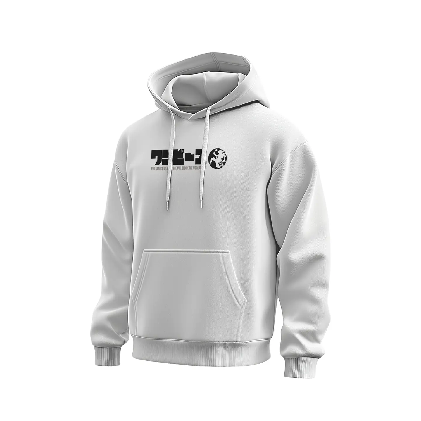 HOODIE ONE PIECE - THE LAST WAR WHITE 3