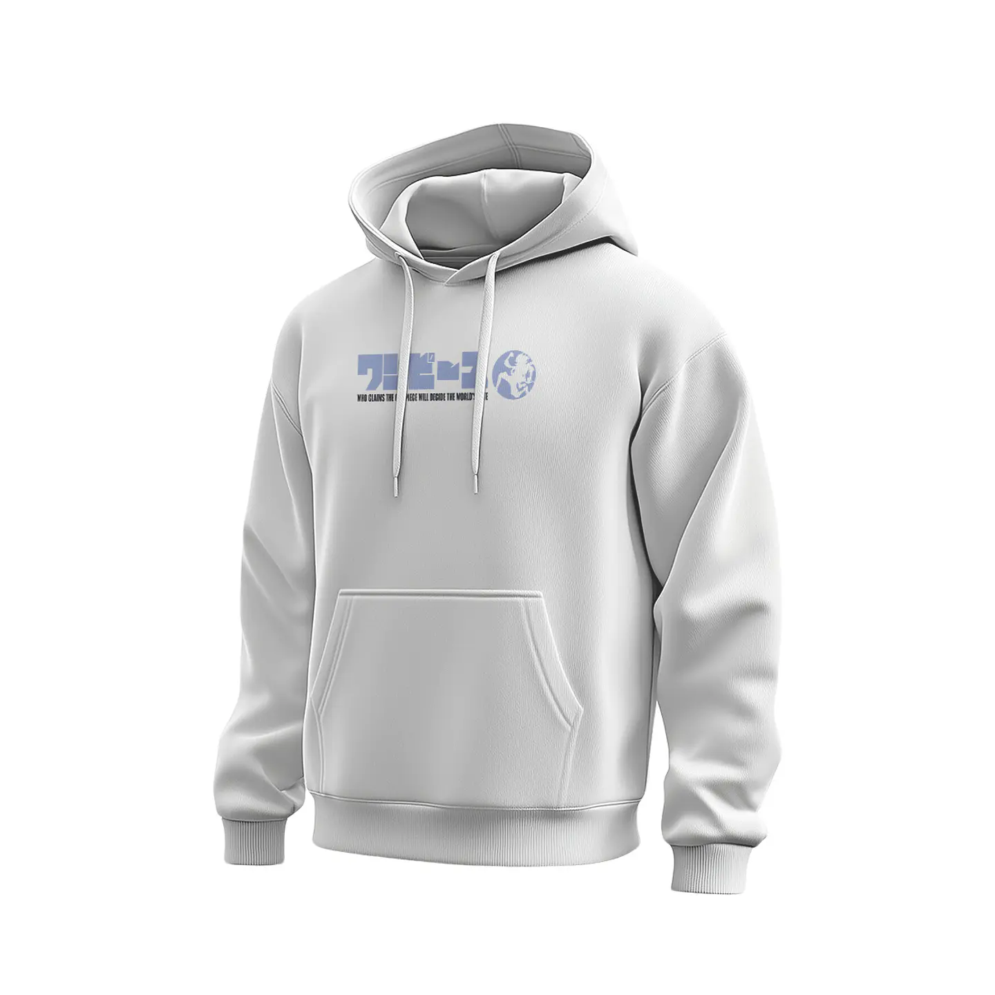 HOODIE ONE PIECE - THE LAST WAR WHITE 6