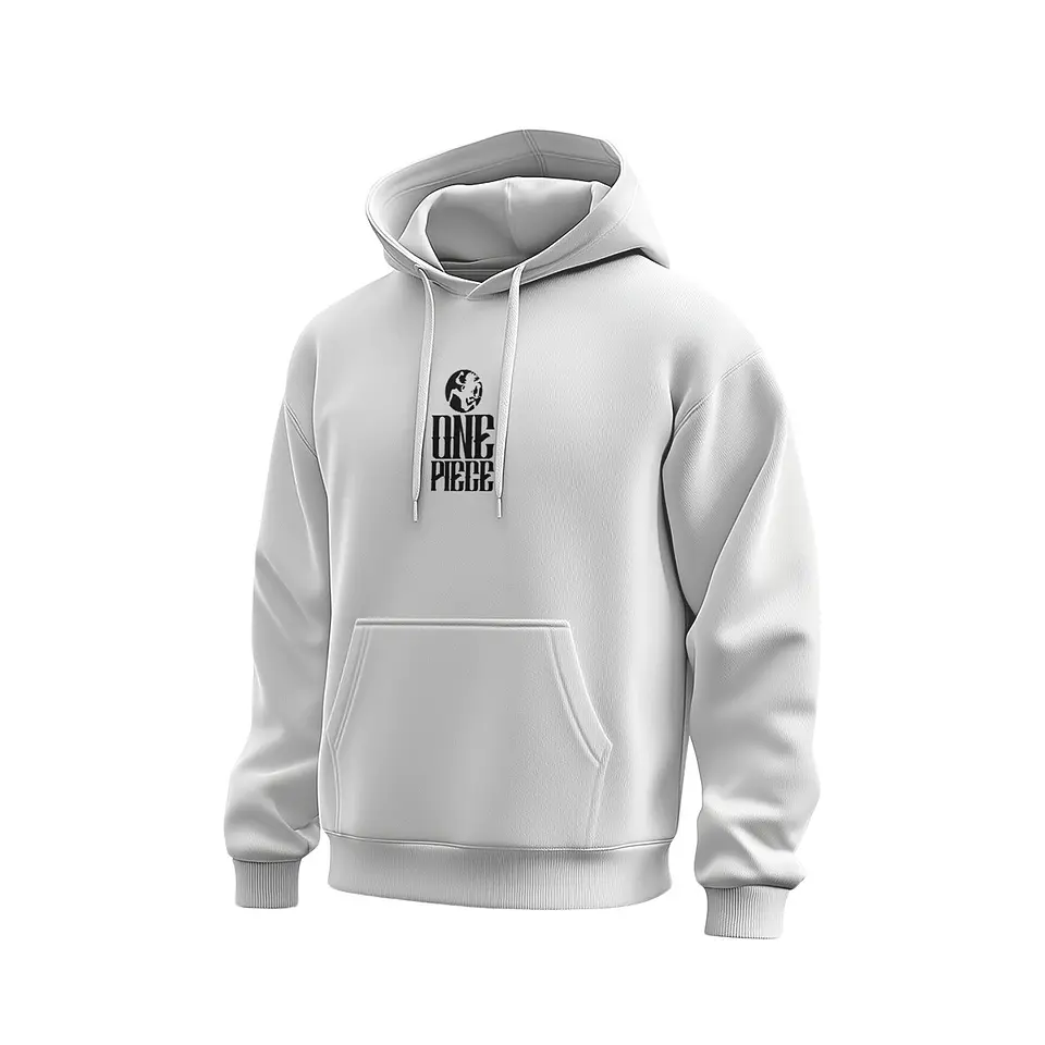 HOODIE ONE PIECE - THE LAST WAR WHITE 9