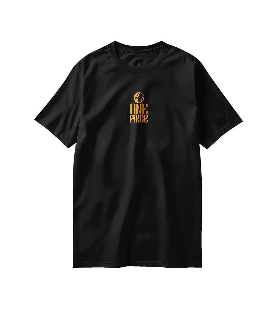 POLERA ONE PIECE - THE LAST WAR BLACK 9