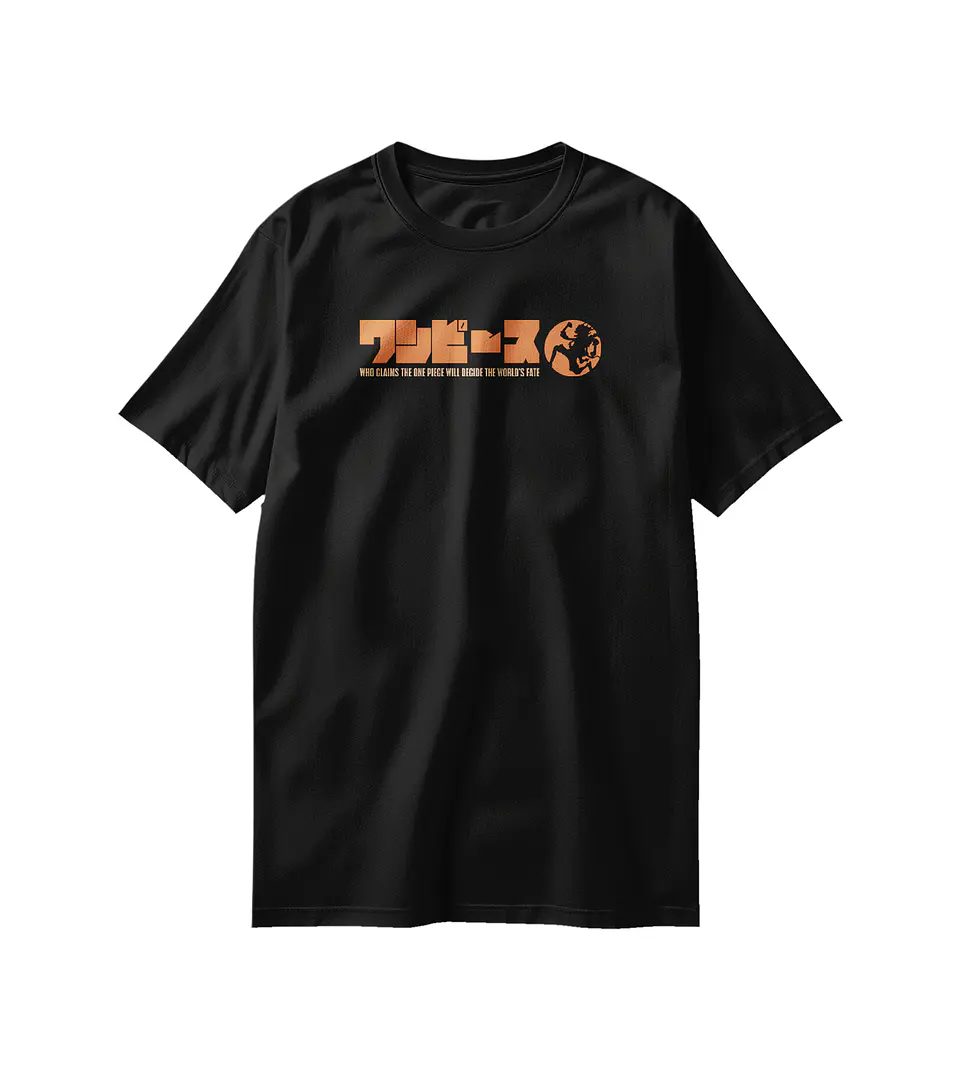 POLERA ONE PIECE - THE LAST WAR BLACK 6