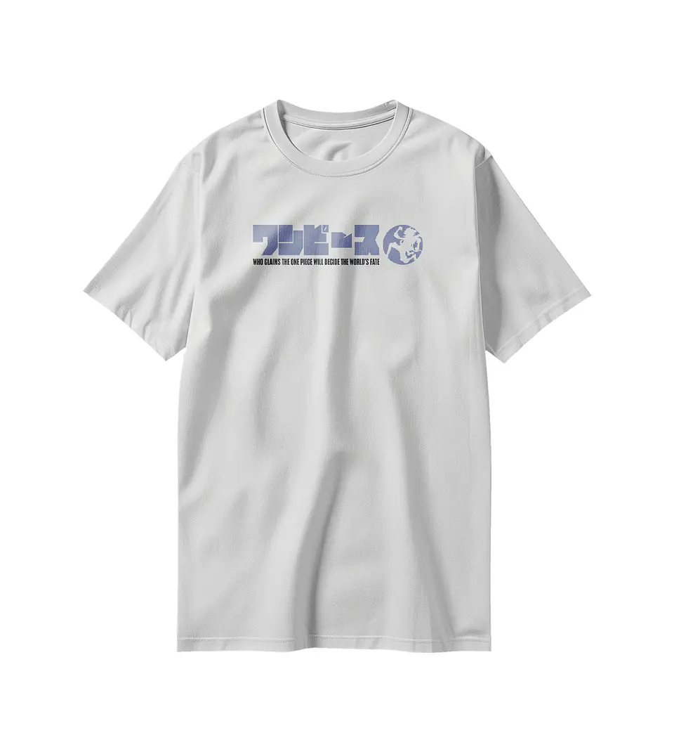 POLERA ONE PIECE - THE LAST WAR WHITE 3