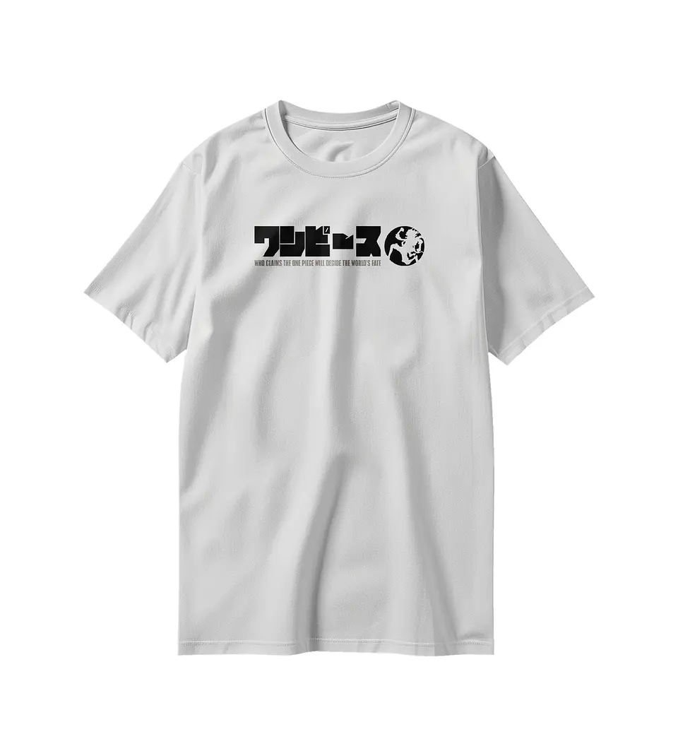 POLERA ONE PIECE - THE LAST WAR WHITE 6