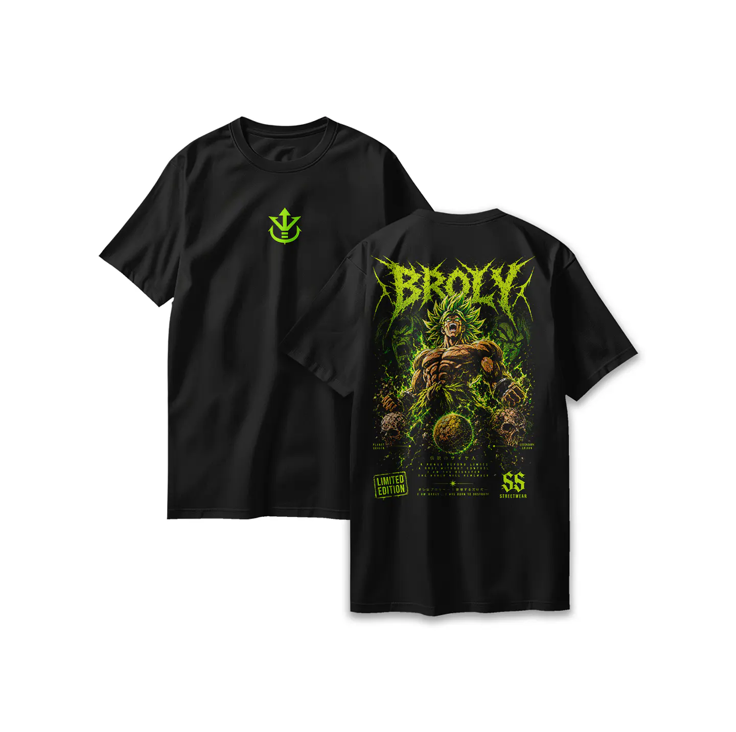 Broly Legendary Super Saiyan – Limited Edition Streetwear Anime 1
