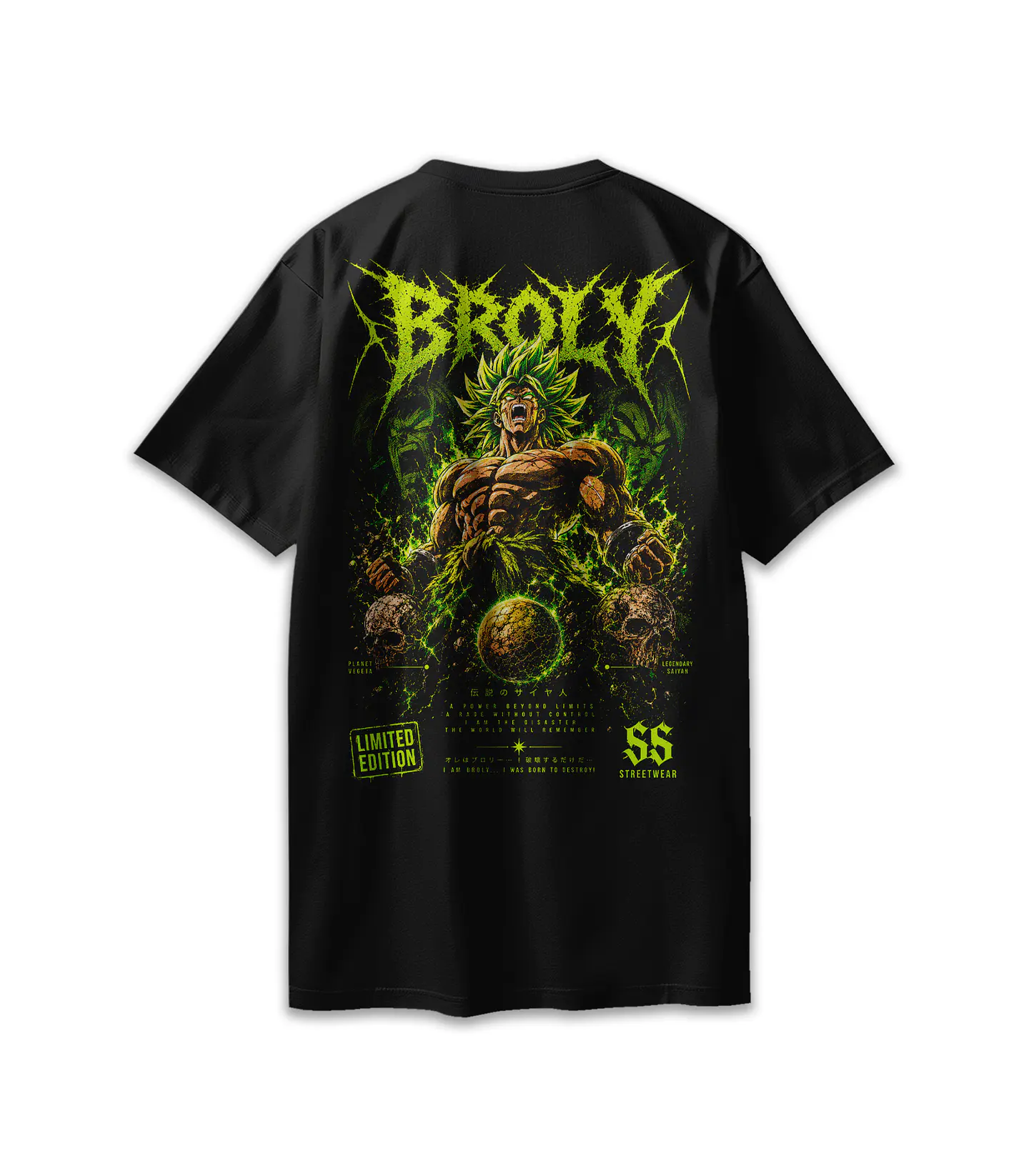 Broly Legendary Super Saiyan – Limited Edition Streetwear Anime 2