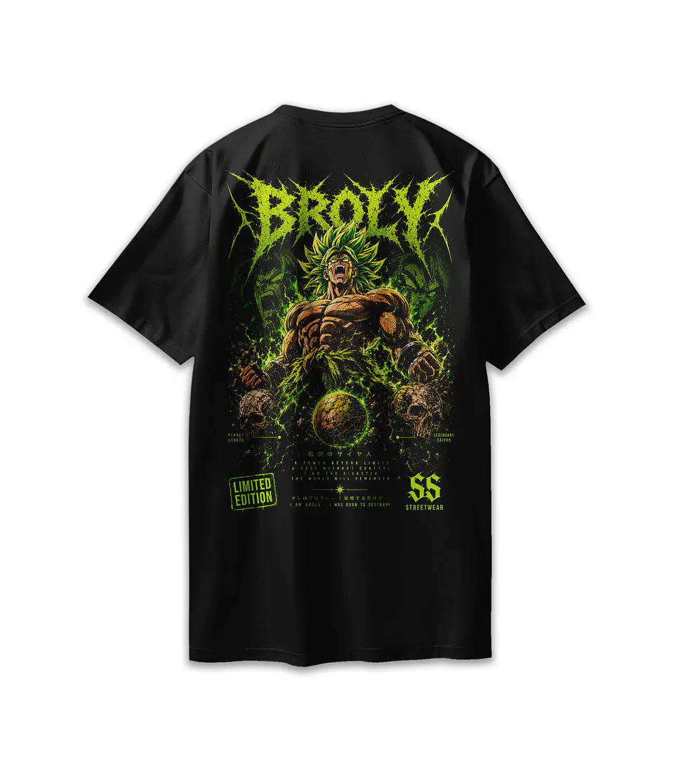 Broly Legendary Super Saiyan – Limited Edition Streetwear Anime 2