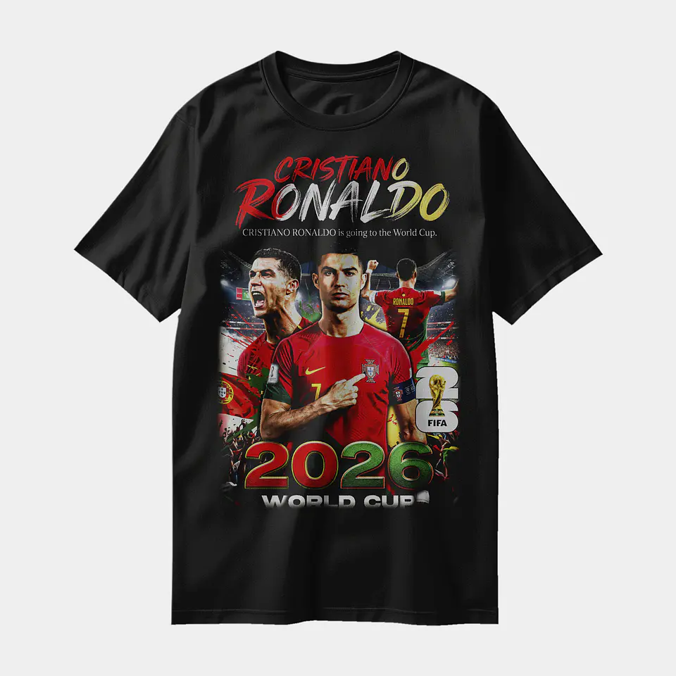 Polera Cristiano Ronaldo- Colección Exclusiva 7