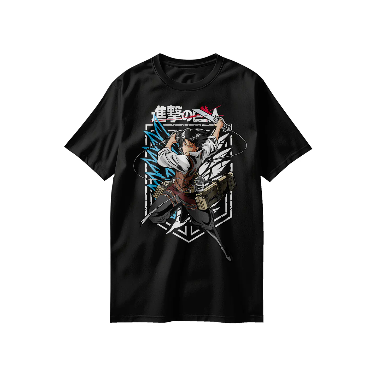 Polera Levi Ackerman collection: El Soldado Más Fuerte de la Humanidad 3
