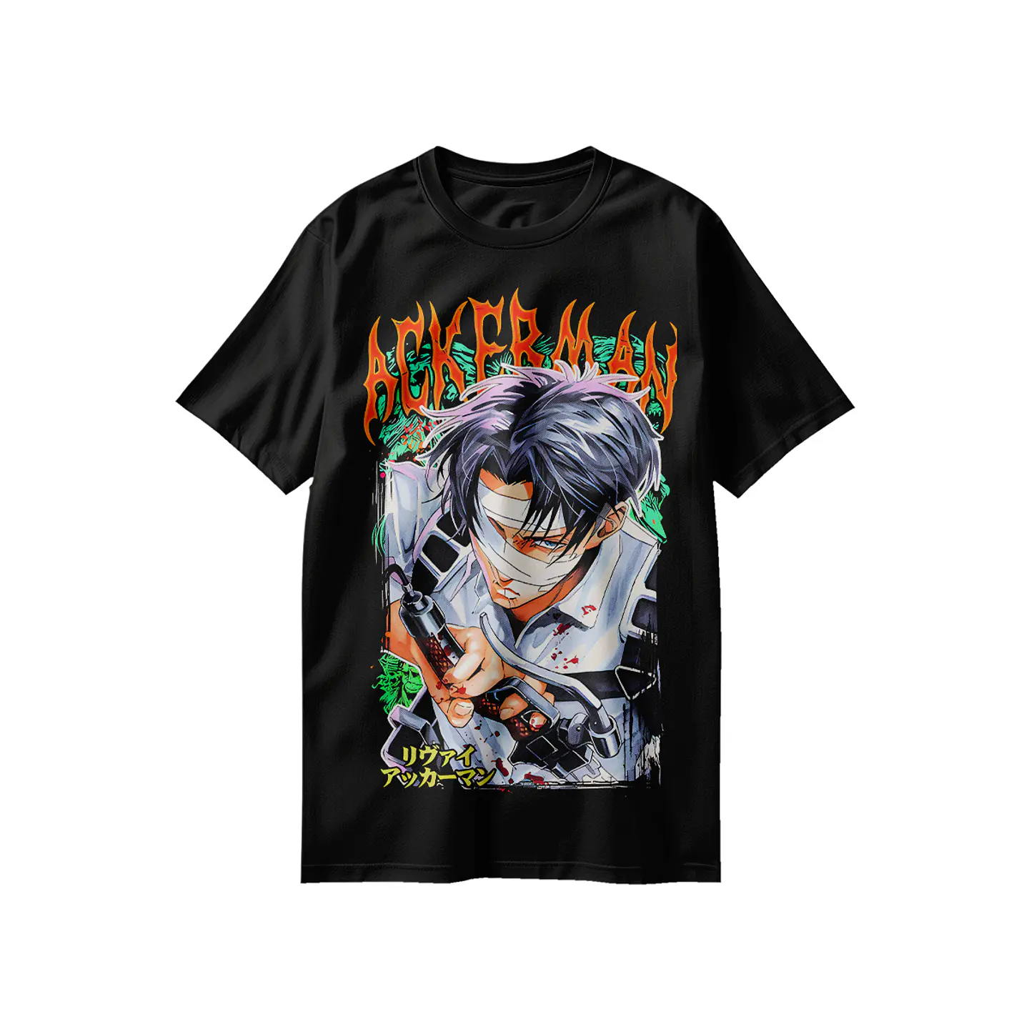 Polera Levi Ackerman collection: El Soldado Más Fuerte de la Humanidad 2