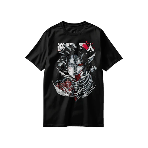 Polera Eren Jaeger: Libertad, Poder y Revolución