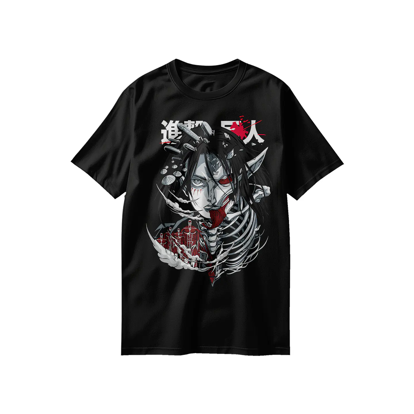 Polera Eren Jaeger: Libertad, Poder y Revolución 1