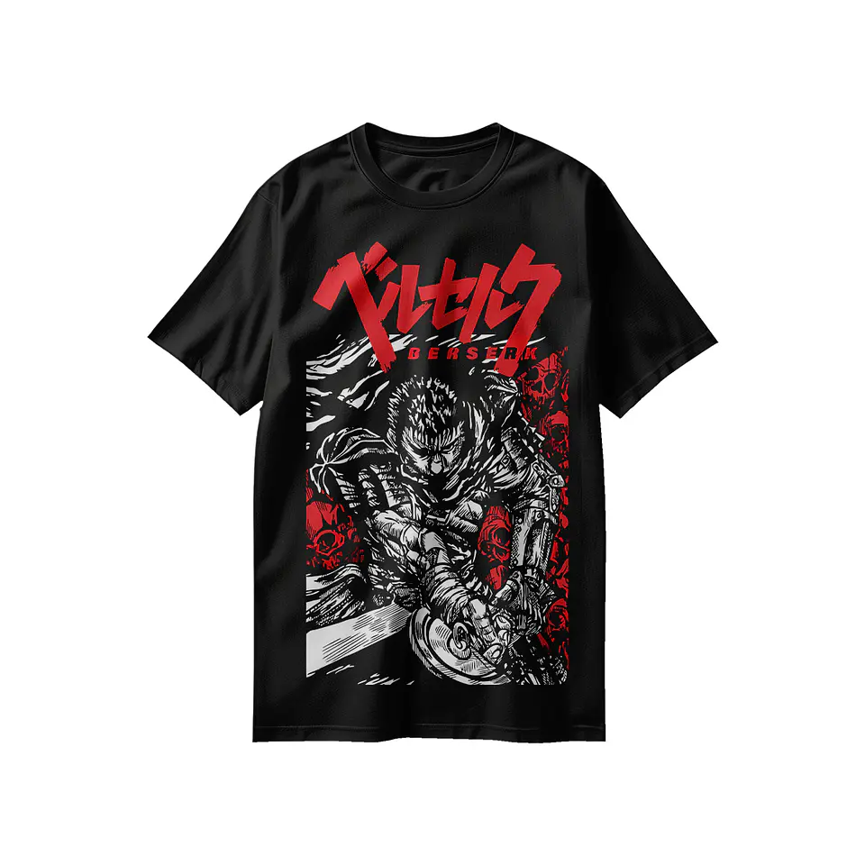 Polera Guts colletion: La Fuerza que Desafía al Destino 2