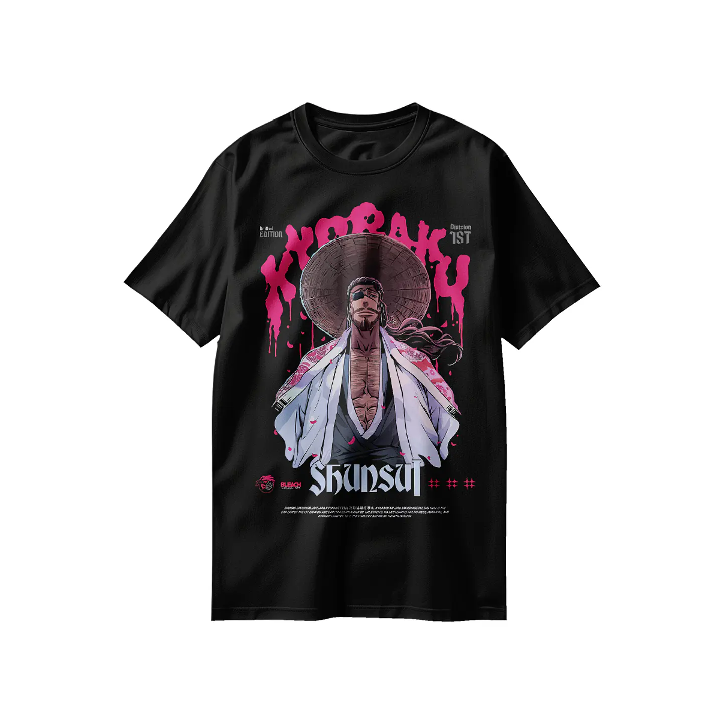 Polera Bleach collection : Guerreros de la Sociedad de Almas 1