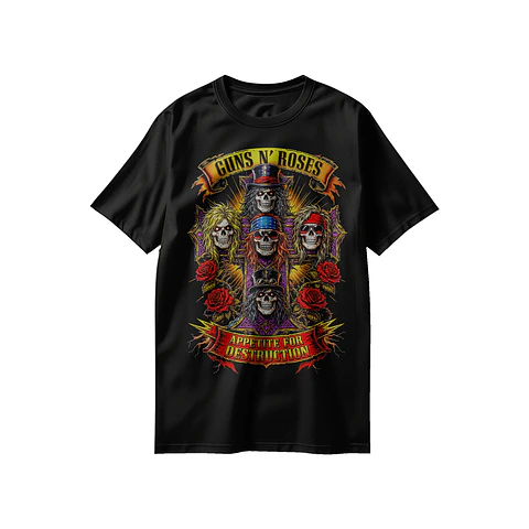 Polera Guns N' Roses COLLECTION