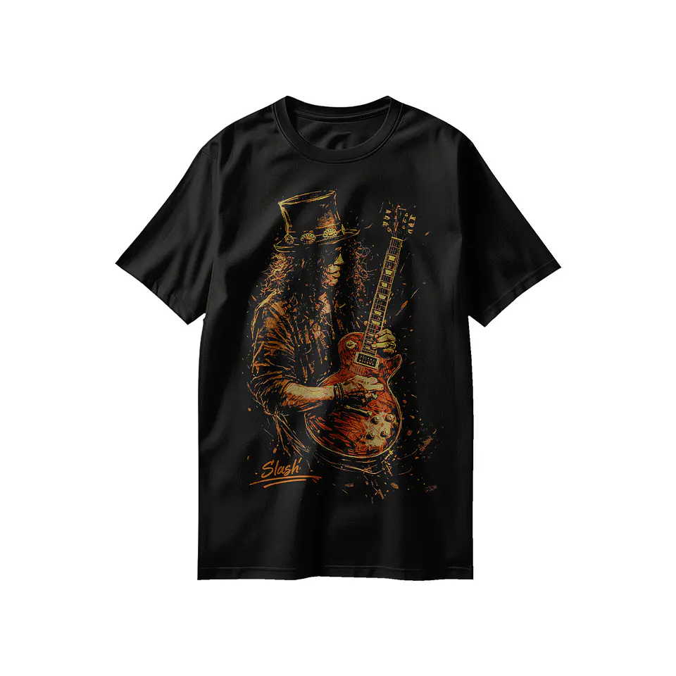 Polera de Slash COLLECTION: El Ícono Inmortal de la Guitarra Rock 3