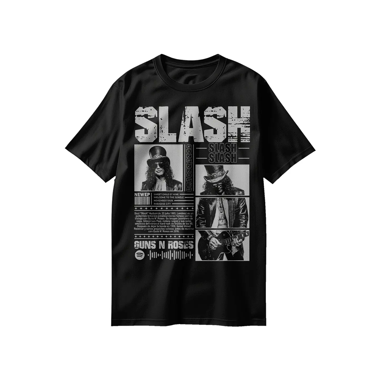 Polera de Slash COLLECTION: El Ícono Inmortal de la Guitarra Rock 5