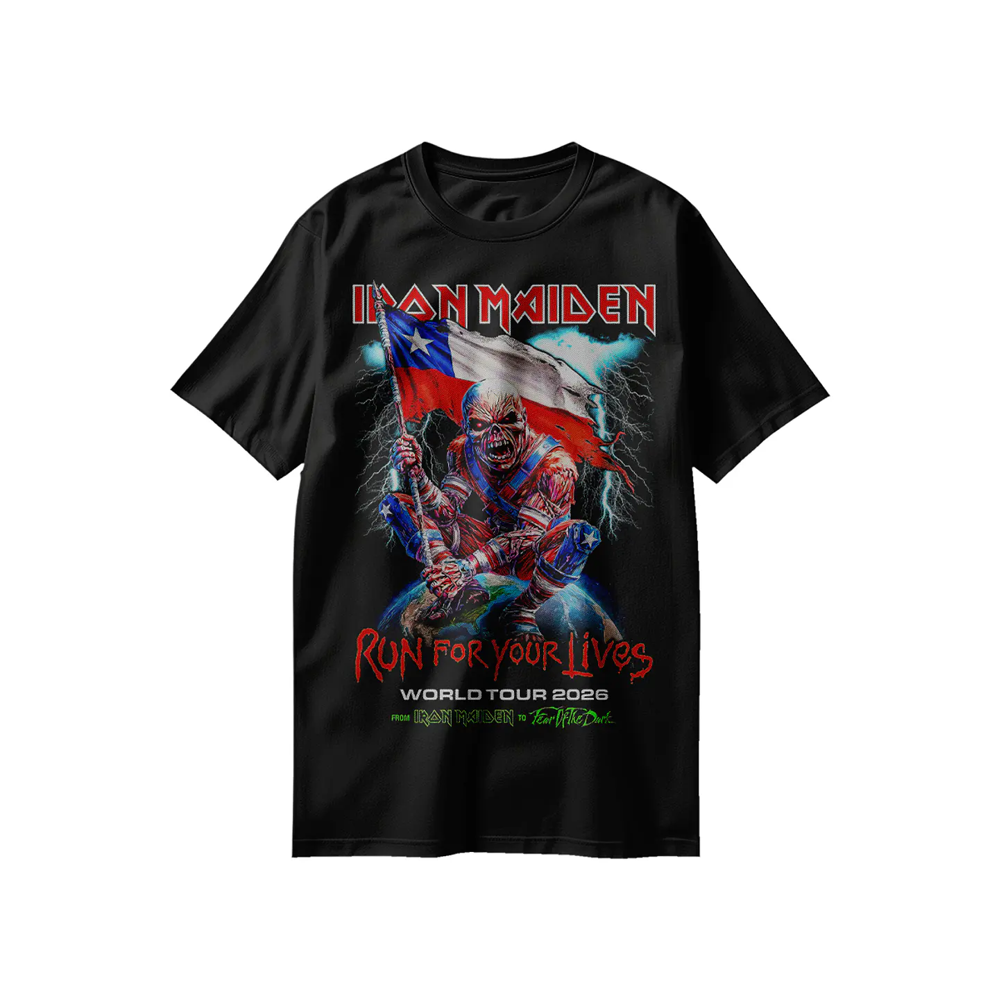 Polera Iron Maiden COLLECTION: El Legado del Heavy Metal Vive Aquí 7