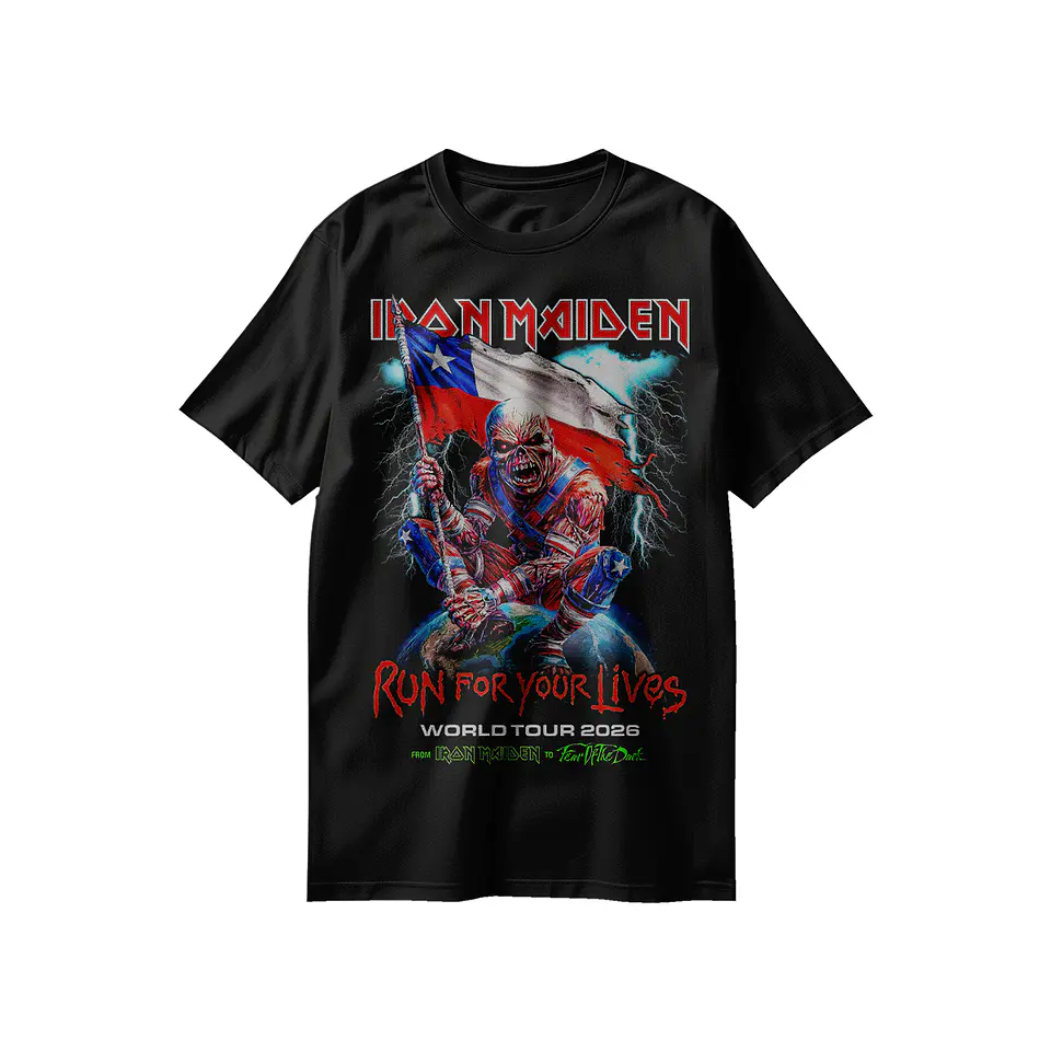 Polera Iron Maiden COLLECTION: El Legado del Heavy Metal Vive Aquí 7