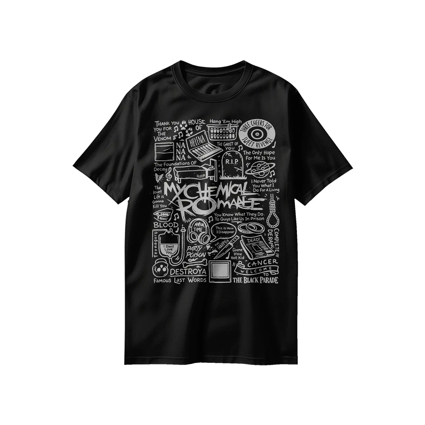 Polera My Chemical Romance COLLECTION: Expresa Tu Pasión por el Rock Alternativo 3
