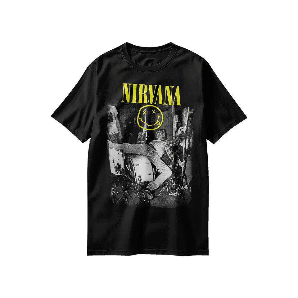Polera Nirvana COLLECTION: El Espíritu del Grunge Vive Para Siempre 1