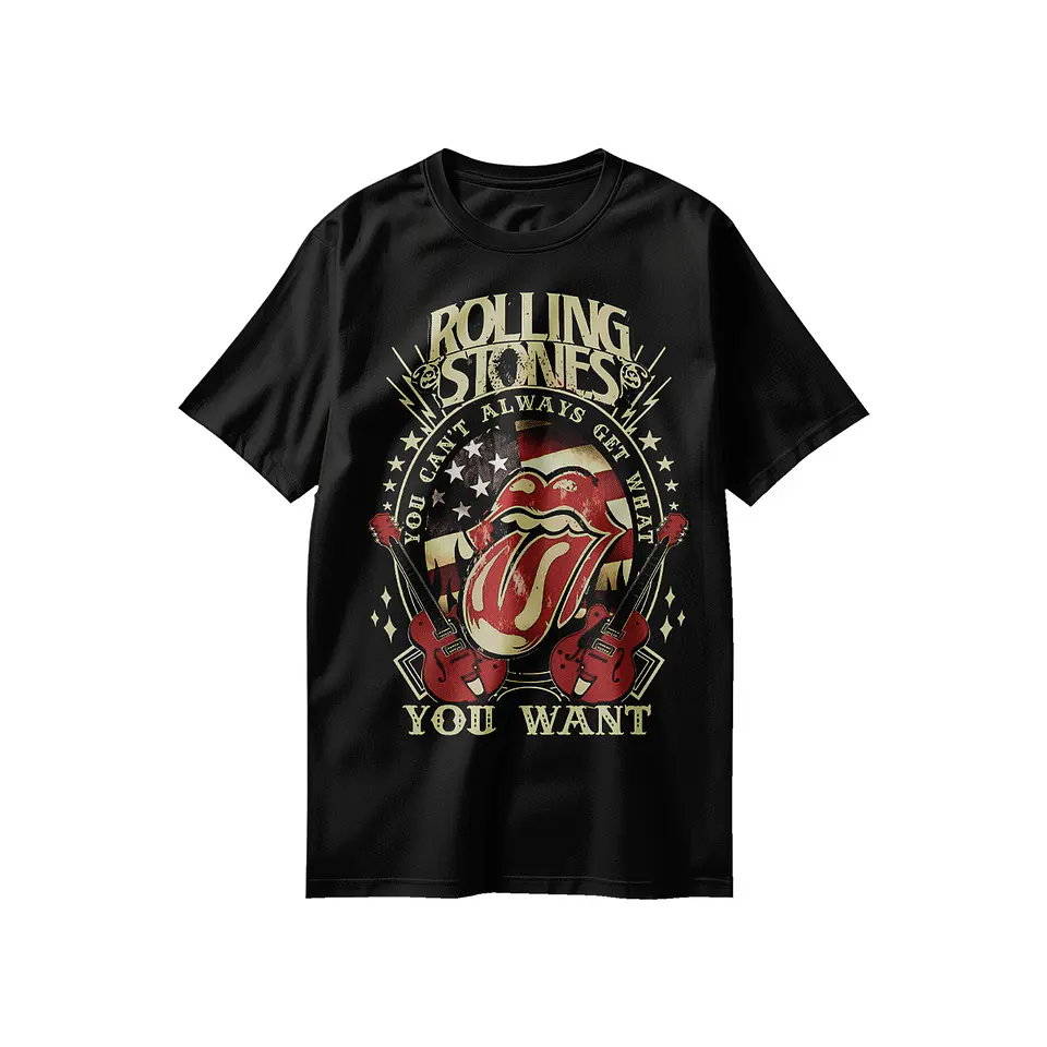 Poleras The Rolling Stones COLLECTION: La Actitud del Rock Nunca Pasa de Moda 6