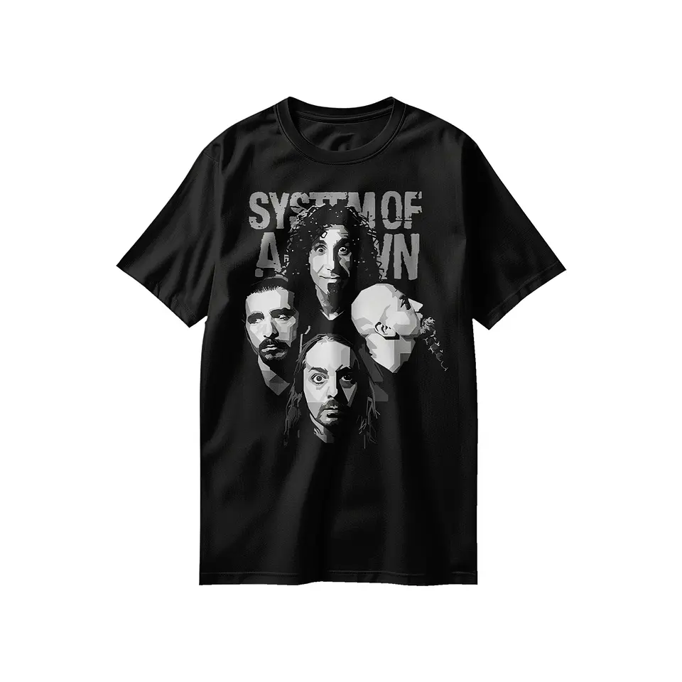 Poleras System of a Down COLECCTION: Energía, Rebeldía y Metal en Cada Diseño 3