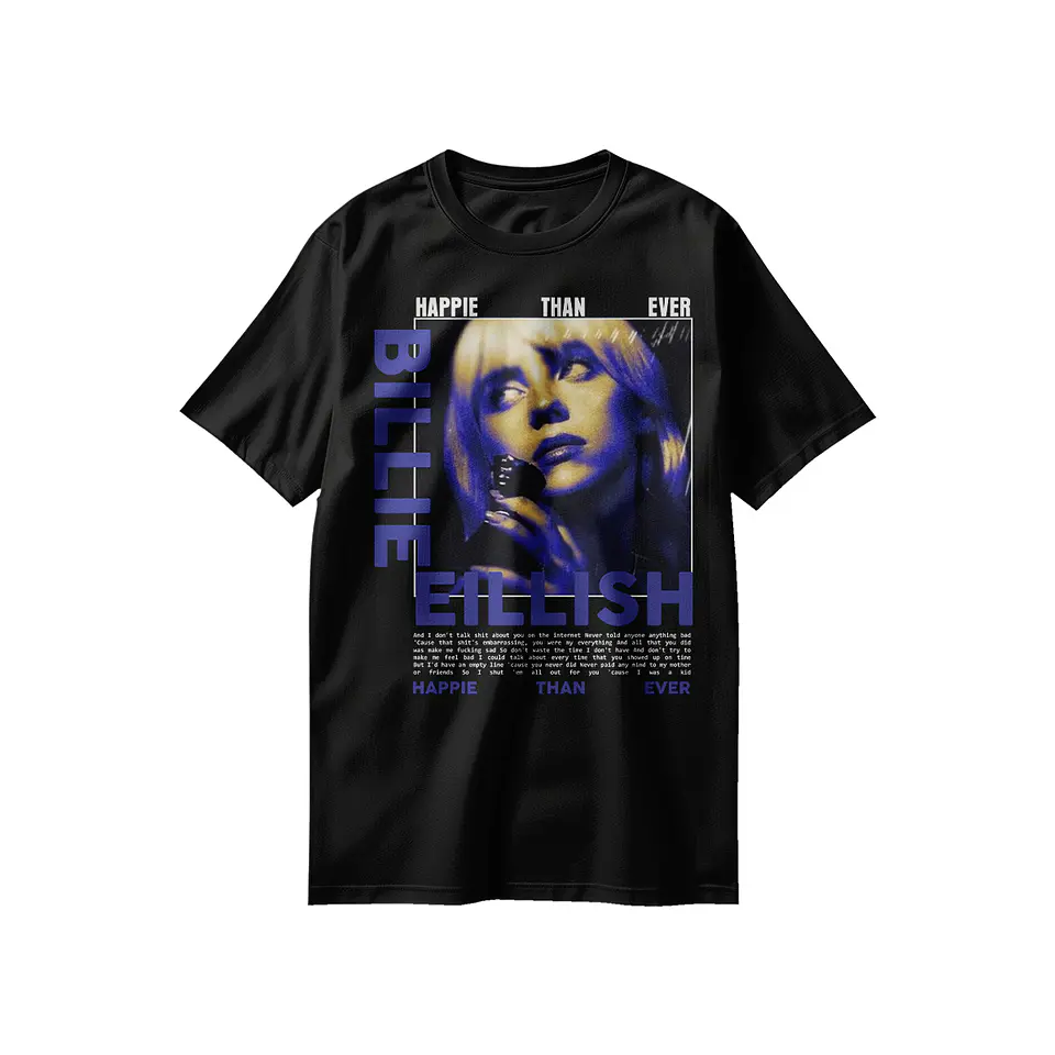 Poleras Billie Eilish collection 5